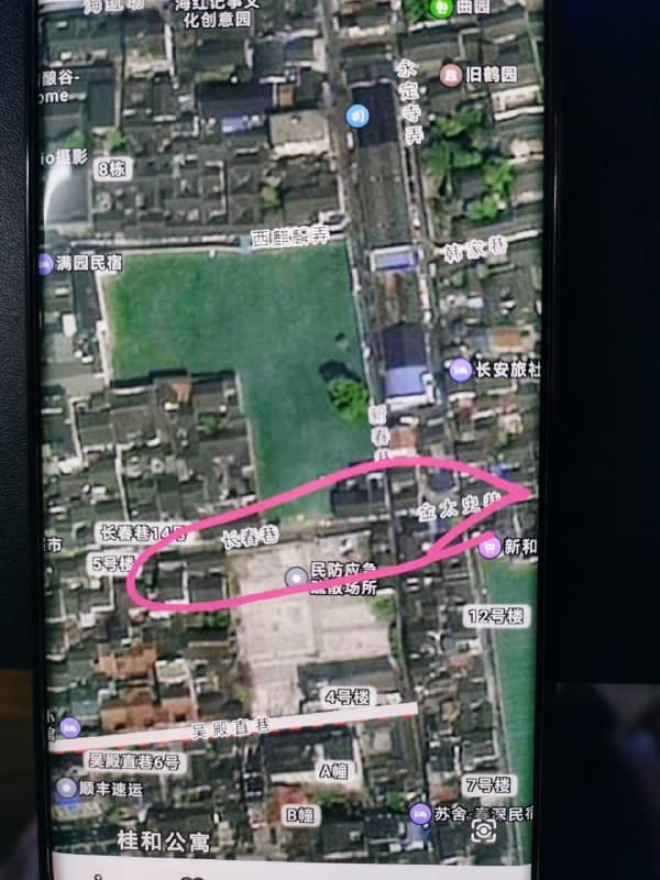 苏州姑苏区养育巷这边，图示巷子